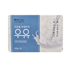 동산 우유 비누 100g X 1개