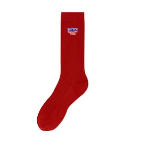 Butter Long Socks (Red)