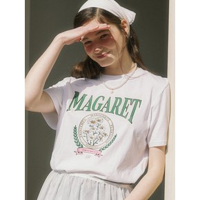 Margaret Artwork T-shirt - White