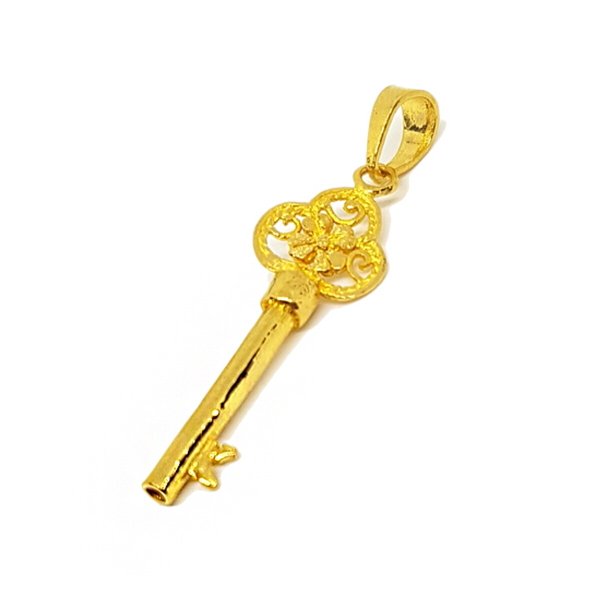 [골드리카]순금 행운의열쇠 펜던트 1.875g(99.9)