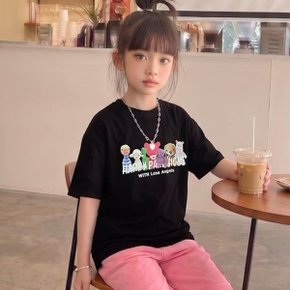 베비포 주니어 여아 반팔티 초등 중등 루즈핏 티셔츠 EG5 (50371719)