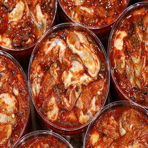 탱글탱글 통영 생굴 무침 400g