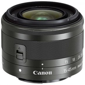 캐논 카메라 렌즈 EF-M15-45mm F3.5-6.3 IS STM 그래파이트 (캐논 EF-M/ 줌)