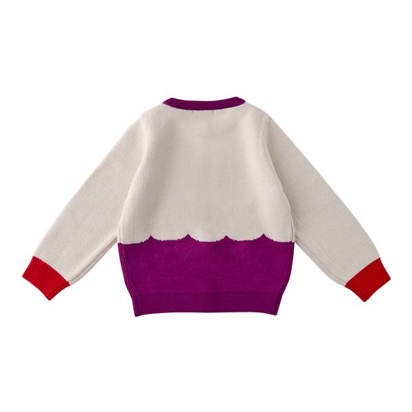 [여주점] 테일스쿱  -  울혼방플라워가디건  74C1420001