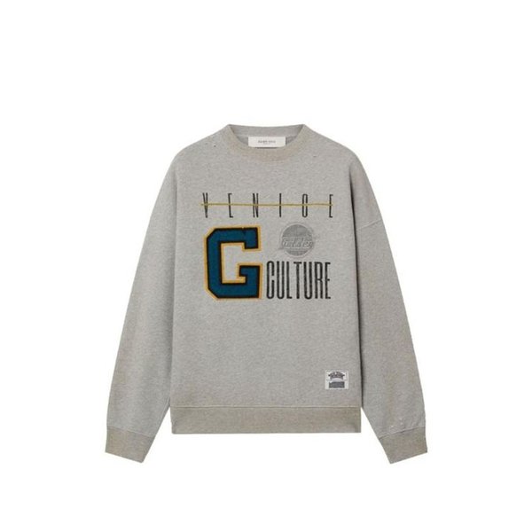 26SS 골든구스 긴팔 티셔츠 GUP02175 P002409 60513 GRAY DOM