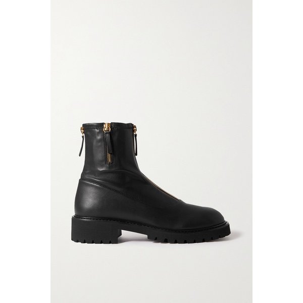 쥬세페자노티 Leather Ankle Boots 블랙 15546005221851483