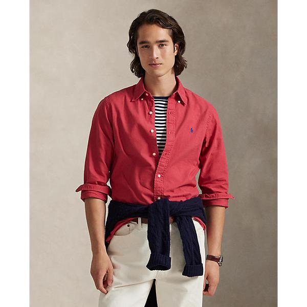 남성 클래식핏 가먼트 다이 옥스포드 셔츠(MNPOWOV16824840610)