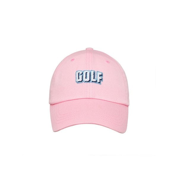 GOLF NEEDLEPOINT HAT - PINK