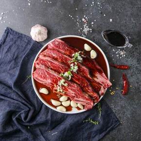 [배송마감_9/28일이후 순차배송]미국산 시그니처프리미엄LA꽃갈비 3.0kg/678번 꽃갈비_신세계보냉가방