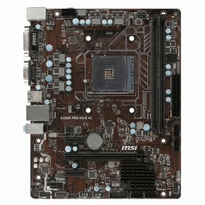 A320M PRO-VD/S V2 /AM4 A320 AMD 중고 메인보드 (추가 선택: CPU 쿨러가이드)