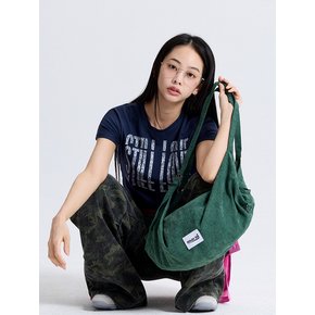 DOUBLE STRAP SHOULDER BAG GREEN
