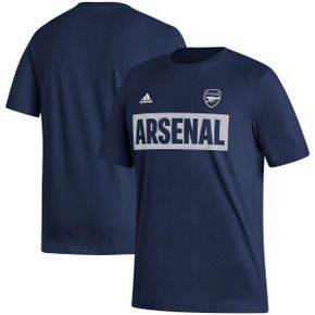 4536029 Adidas Mens adidas Navy Arsenal Culture Bar T-Shirt 76030282