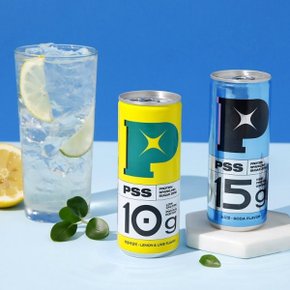 펄세스 PSS 프로틴 스파클링 슈가제로 2종 240ml x 24개(레몬라임12+소...