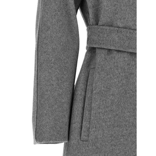막스마라 라벤나 버진 울 코트 MA344742BM GRAY