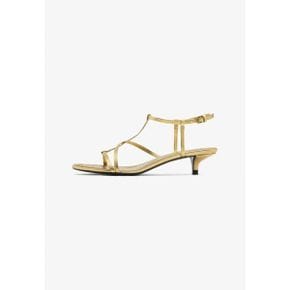 5066086 Massimo Dutti Sandals - gold coloured