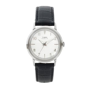25FW 실버 멀린 쿼츠 34mm 손목 시계 TW2Y37600
