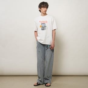 UNISEX 피클 그래픽 반팔 티셔츠 [WHITE] / GF2UTS014-MAN