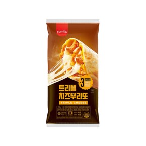 삼립 트리플 치즈부리또 간편즉석조리 125g x 5개