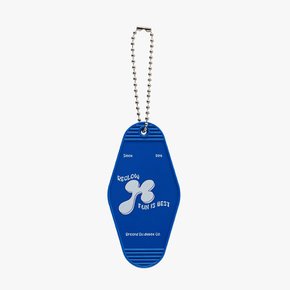 HOTEL ROOM KEYRING BLUE