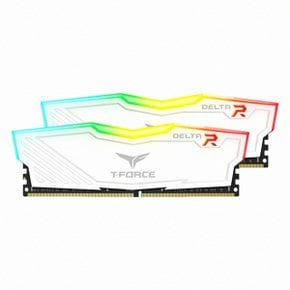 T-ForceDDR4 16G PC4-25600 CL16Delta RGB화이트(8x2)