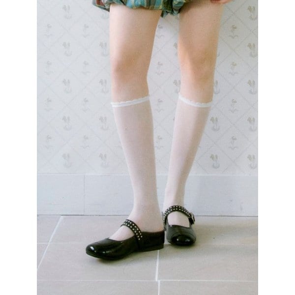 [단독] Crimp Buckle 메리제인 블로퍼 4cm -VS9061 (2color)