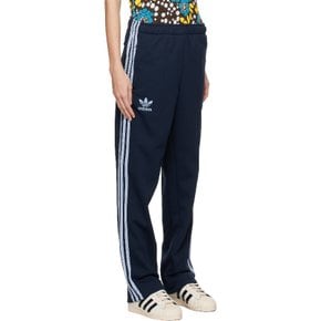 네이비 adidas Originals 플리스 트랙 팬츠 251752F086000