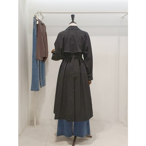 [파주점] 쥬크 주크 벨티드 플랩 싱글 트렌치코트 V253MSI902