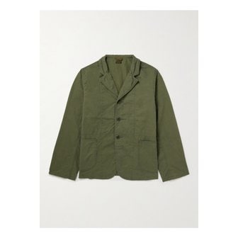 캐피탈 코튼 혼방 립스탑 재킷 그린 1647597341759362