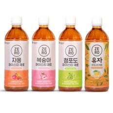 맥널티 아이스티 제로칼로리 음료 500ml 12+12개입 4종 골라담기