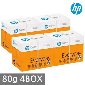 A4 복사용지 80g 2500매 4BOX