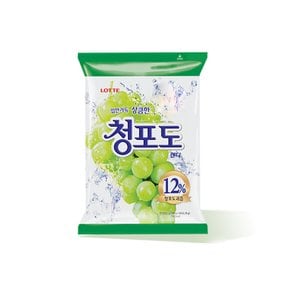 롯데제과 청포도 캔디 153g x 2개 /사탕 간식