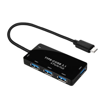 엄지척 C타입 무전원 USB3.0 허브 노트북 마우스 키보드