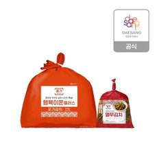 종가집 종가 행복이온 플러스 포기김치 5kg + 열무 900g