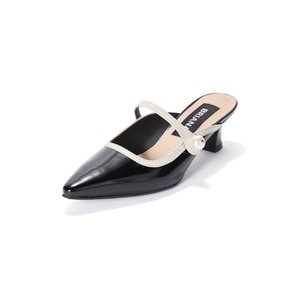 Diana Mule_Cream+Black