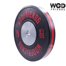 컴페티션 엣지 중량 원판 바벨 역도 홈짐 크로스핏 파운드 55LB WFCE-55