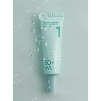 넘버즈인 1번 청초 진정맑은 물막선크림 SPF50+ PA++++