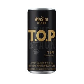 티오피 더블랙 200ml x 120캔 / TOP 캔커피 커피음료