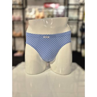 비너스 [시흥점] S 비너스) 나일론 스판 기하나염 남성삼각 VMP7204-BU