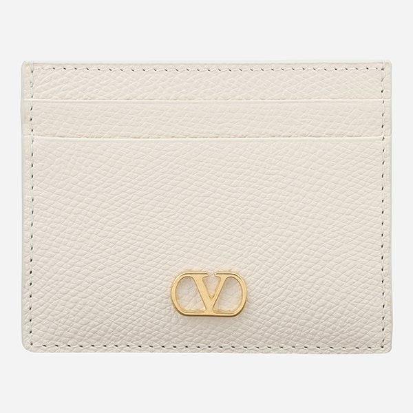 [시흥점] 6S 8W2P0AJ7 SNP I16 브이 로고 시그니처 카드 지갑 아이보리