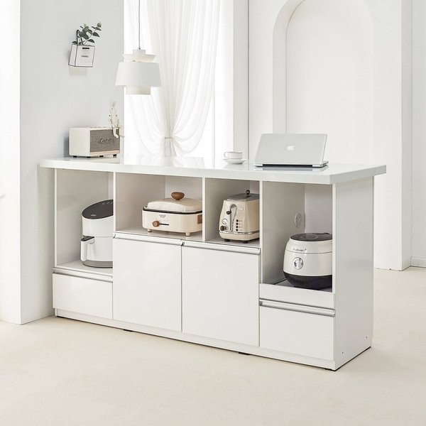 [착불]아이앤 스테른 아일랜드 식탁 도어형 대리석 홈바 1700