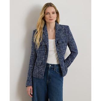 로렌 랄프 로렌 코튼 블렌드 부클레 블레이저(WMLROTWS6020280400)