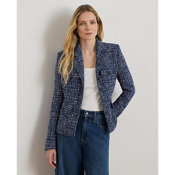 코튼 블렌드 부클레 블레이저(WMLROTWS6020280400)