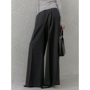 포이즈 어텀 맥시 와이드 슬랙스(차콜)