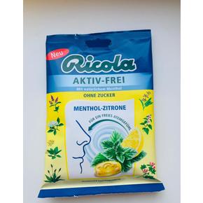 리콜라 허브캔디 대용량 멘솔 Ricola 레몬 무설탕 75g