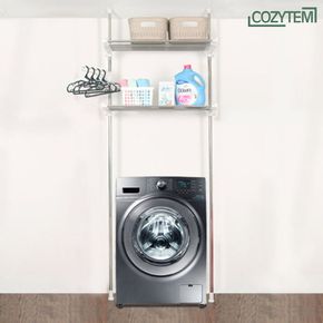 김치냉장고 세탁기 선반 2단 세탁실 다용도실 건조기 수납 선반
