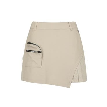 마스터바니 25 S/S 신상품 여성 텍스처 블록 포켓 큐롯 스커트(421E2PC601)