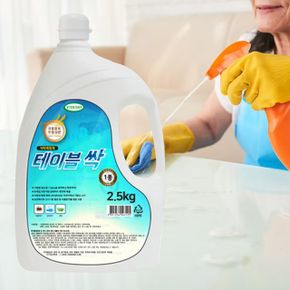 멀티크리너 살균 탈취 기름때세정제 테이블싹2.5L