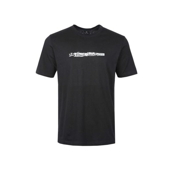 25SS 폴 스미스 지브라 패치 반팔 M2R011RPP507079 BLACK DOM