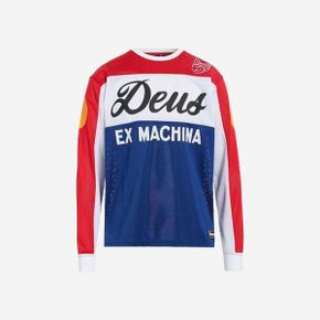 데우스 엑스 마키나 세이버 모토 저지 레드 Deus Ex Machina Saber Moto Jersey Red