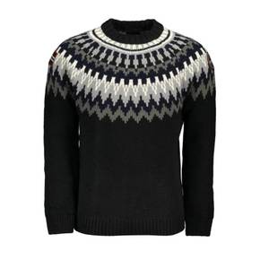 4703467 Napapijri Chic Crew Neck Sweater with Contrast Mens Detailing